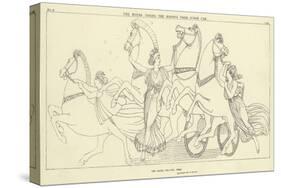 The Hours Taking the Horses from Juno's Car-John Flaxman-Stretched Canvas