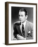 The House across the Bay, George Raft, 1940-null-Framed Photo