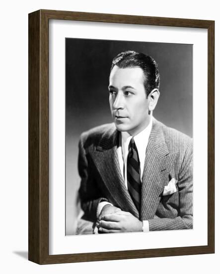 The House across the Bay, George Raft, 1940-null-Framed Photo