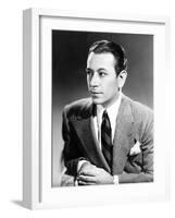 The House across the Bay, George Raft, 1940-null-Framed Photo