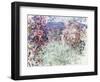 The House Among the Roses, 1925-Claude Monet-Framed Giclee Print