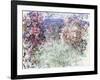 The House Among the Roses, 1925-Claude Monet-Framed Giclee Print