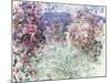 The House Among the Roses, 1925-Claude Monet-Mounted Giclee Print