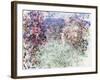 The House Among the Roses, 1925-Claude Monet-Framed Giclee Print