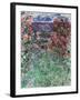 The House Among the Roses, 1925-Claude Monet-Framed Giclee Print