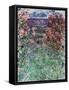 The House Among the Roses, 1925-Claude Monet-Framed Stretched Canvas