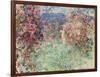 The House Among the Roses (La Maison Dans Les Roses), 1925-Claude Monet-Framed Giclee Print