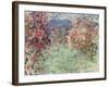 The House Among the Roses (La Maison Dans Les Roses), 1925-Claude Monet-Framed Giclee Print