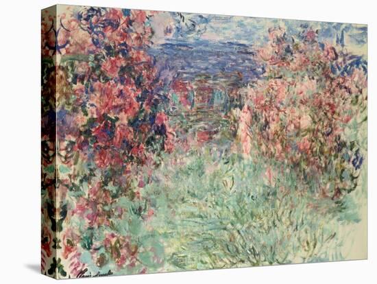 The House Among the Roses (La Maison Dans Les Roses), 1925-Claude Monet-Stretched Canvas