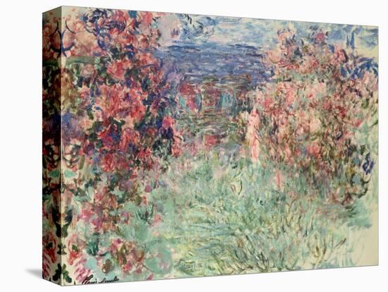 The House Among the Roses (La Maison Dans Les Roses), 1925-Claude Monet-Stretched Canvas