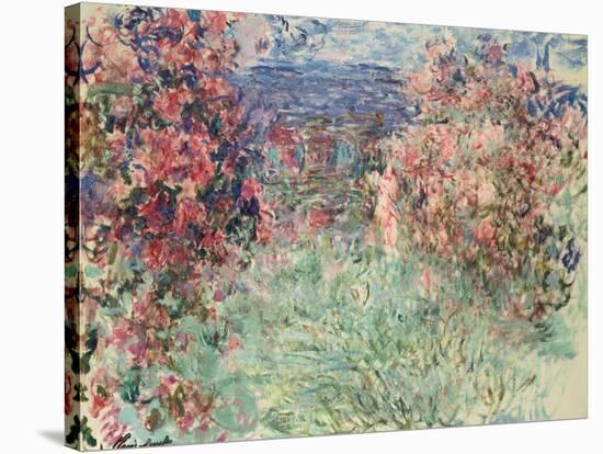 The House Among the Roses (La Maison Dans Les Roses), 1925-Claude Monet-Stretched Canvas