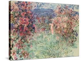 The House Among the Roses (La Maison Dans Les Roses), 1925-Claude Monet-Stretched Canvas