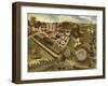 The House and Garden of Llanerch Hall, Denbighshire, c.1662-72-English-Framed Giclee Print