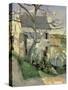 The House and the Tree, C.1873-74-Paul C?zanne-Stretched Canvas