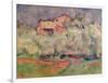 The House at Bellevue, 1888-92-Paul Cézanne-Framed Giclee Print