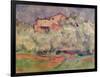 The House at Bellevue, 1888-92-Paul Cézanne-Framed Giclee Print