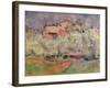 The House at Bellevue, 1888-92-Paul Cézanne-Framed Giclee Print