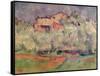 The House at Bellevue, 1888-92-Paul Cézanne-Framed Stretched Canvas