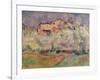 The House at Bellevue, 1888-92-Paul Cézanne-Framed Giclee Print