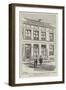 The House at Berchem Where the Bomb Factory Was Discovered-null-Framed Giclee Print