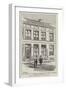 The House at Berchem Where the Bomb Factory Was Discovered-null-Framed Giclee Print