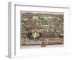 The House at Chelsea in the County of Middlesex Engraved by Johannes Kip-Leonard Knyff-Framed Giclee Print