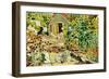 The House at Choisel; La Maison a Choisel, (Oil on Canvas)-Louis Valtat-Framed Giclee Print