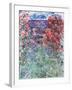 The House at Giverny Under the Roses, 1925-Claude Monet-Framed Giclee Print