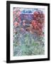 The House at Giverny Under the Roses, 1925-Claude Monet-Framed Giclee Print