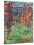 The House at Giverny under the Roses; La Maison Dans Les Roses, 1925-Claude Monet-Stretched Canvas