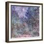 The House at Giverny Viewed from the Rose Garden, 1922-24-Claude Monet-Framed Giclee Print