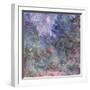 The House at Giverny Viewed from the Rose Garden, 1922-24-Claude Monet-Framed Giclee Print