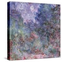 The House at Giverny Viewed from the Rose Garden, 1922-24-Claude Monet-Stretched Canvas