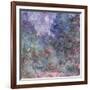 The House at Giverny Viewed from the Rose Garden, 1922-24-Claude Monet-Framed Giclee Print