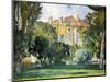 The House at Jas de Bouffan, 1882- 1885-Paul Cézanne-Mounted Giclee Print