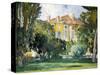 The House at Jas de Bouffan, 1882- 1885-Paul Cézanne-Stretched Canvas