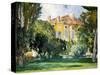 The House at Jas De Bouffan, 1882-85-Paul Cézanne-Stretched Canvas