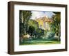 The House at Jas De Bouffan, 1882-85-Paul Cézanne-Framed Giclee Print