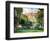 The House at Jas De Bouffan, 1882-85-Paul Cézanne-Framed Giclee Print