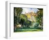 The House at Jas De Bouffan, 1882-85-Paul Cézanne-Framed Giclee Print