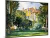 The House at Jas De Bouffan, 1882-85-Paul Cézanne-Mounted Giclee Print