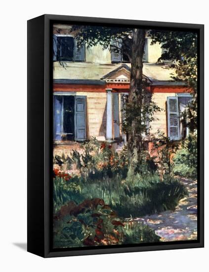 The House at Rueil, 1882-Edouard Manet-Framed Stretched Canvas