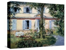The House at Rueil, 1882-Edouard Manet-Stretched Canvas