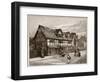 The House at Stratford-On-Avon, Where Shakespeare Was Born-C.a Wilkinson-Framed Giclee Print