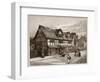 The House at Stratford-On-Avon, Where Shakespeare Was Born-C.a Wilkinson-Framed Giclee Print