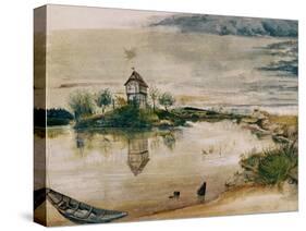 The House at the Pond-Albrecht Dürer-Stretched Canvas