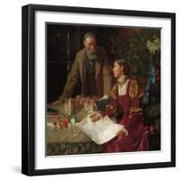 The House Builders, 1880-Frank Dicksee-Framed Giclee Print