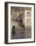 The House by the River, Chartres; Les Masons Sur La Riviere, Chartres, 1929-Henri Eugene Augustin Le Sidaner-Framed Giclee Print