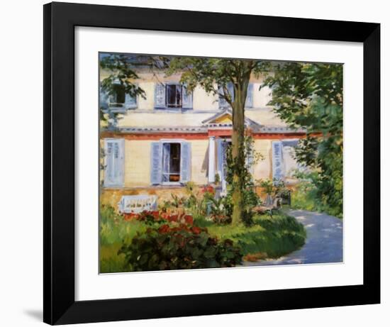 The House in Rueil, c.1882-Edouard Manet-Framed Art Print