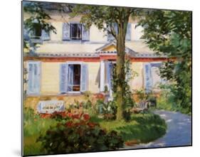 The House in Rueil, c.1882-Edouard Manet-Mounted Art Print